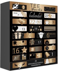 Adventkalender “Golden Christmas” – 24 theezakjes