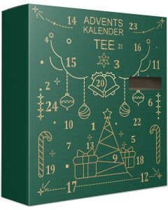 Adventkalender “Green Christmas” – 24 theezakjes